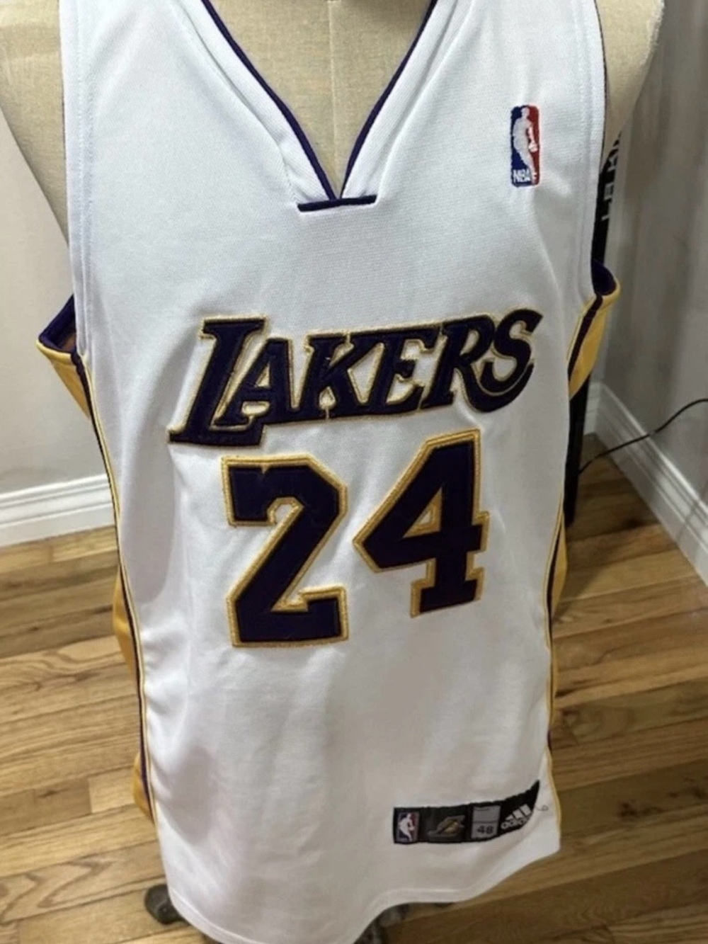 Authentic Adidas Kobe Bryant Los Angeles Lakers NBA Basketball Jersey Men